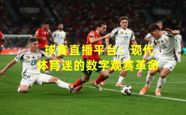 球赛直播平台:现代体育迷的数字观赛革命